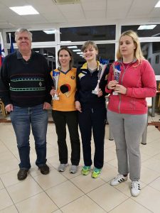 Zmagovalke prvenstva ZDSSS v showdownu