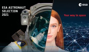 Vabilo Evropske vesoljske agencije na selekcijo za astronavte