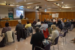 Predavanje Juana Ruiza v dvorani URI Soča