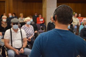 Predavatelj Juan Ruiz in udeleženci