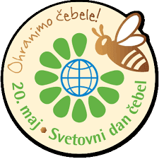 Logotip,20 maj, svetovni dan čebel