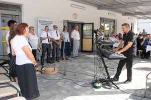 Glasbeni nastop na otvoritvi prostorov MDSS Murska Sobota